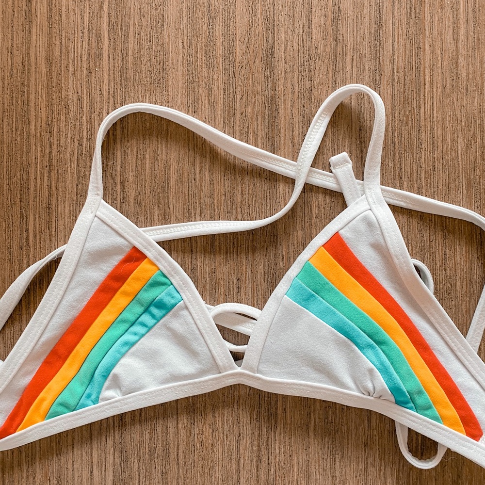 JOLYN triangle bikini top